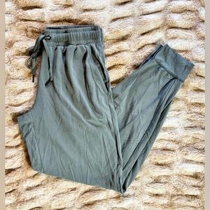 crosby. - Dusty Sage Green Drawstring Jogger Pants